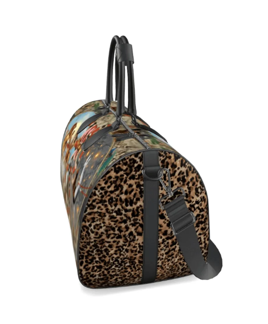 Le Cirque Du Monde Nappa Leather Duffle Bag
