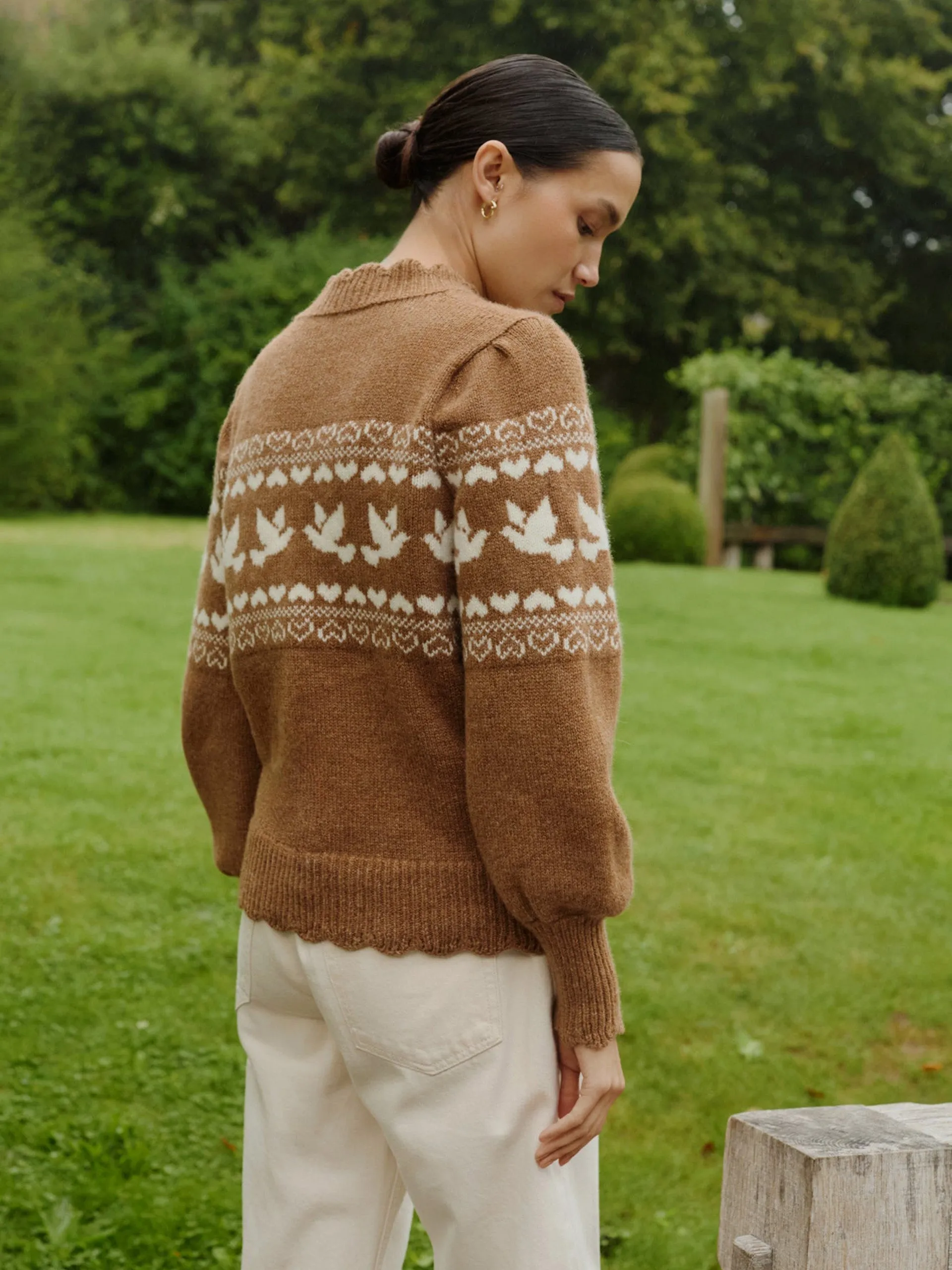 Liberté caramel jumper