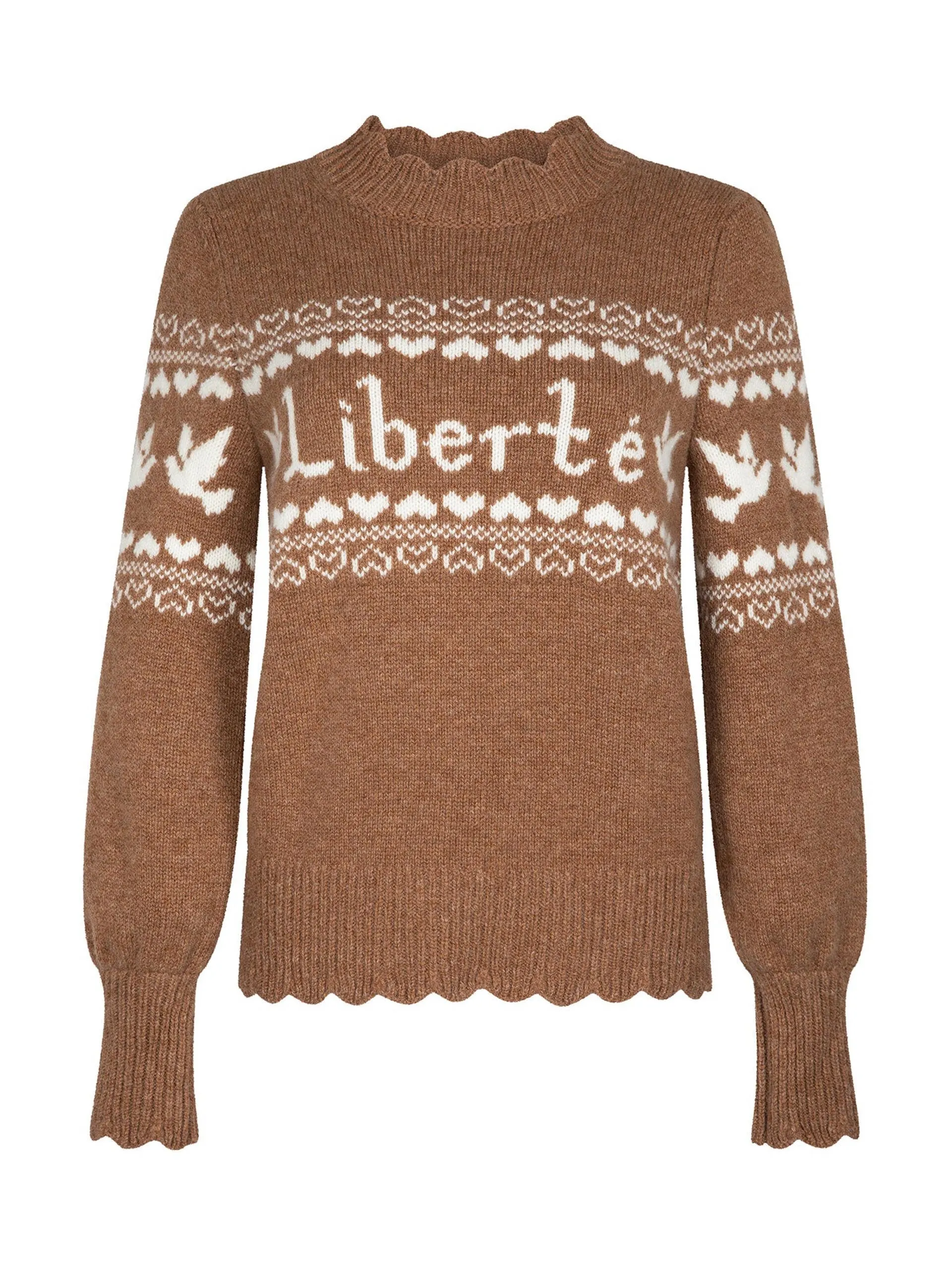 Liberté caramel jumper