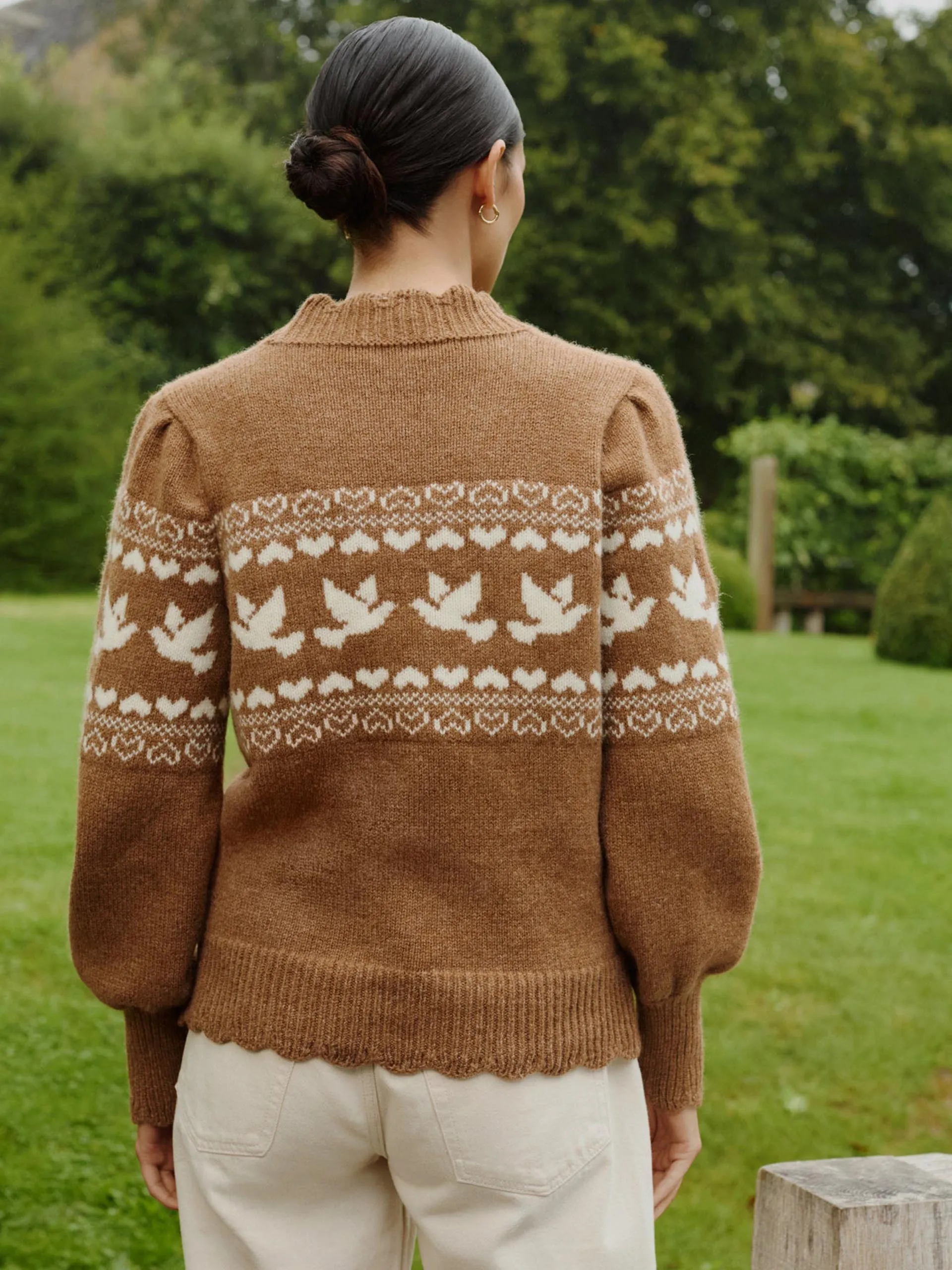 Liberté caramel jumper