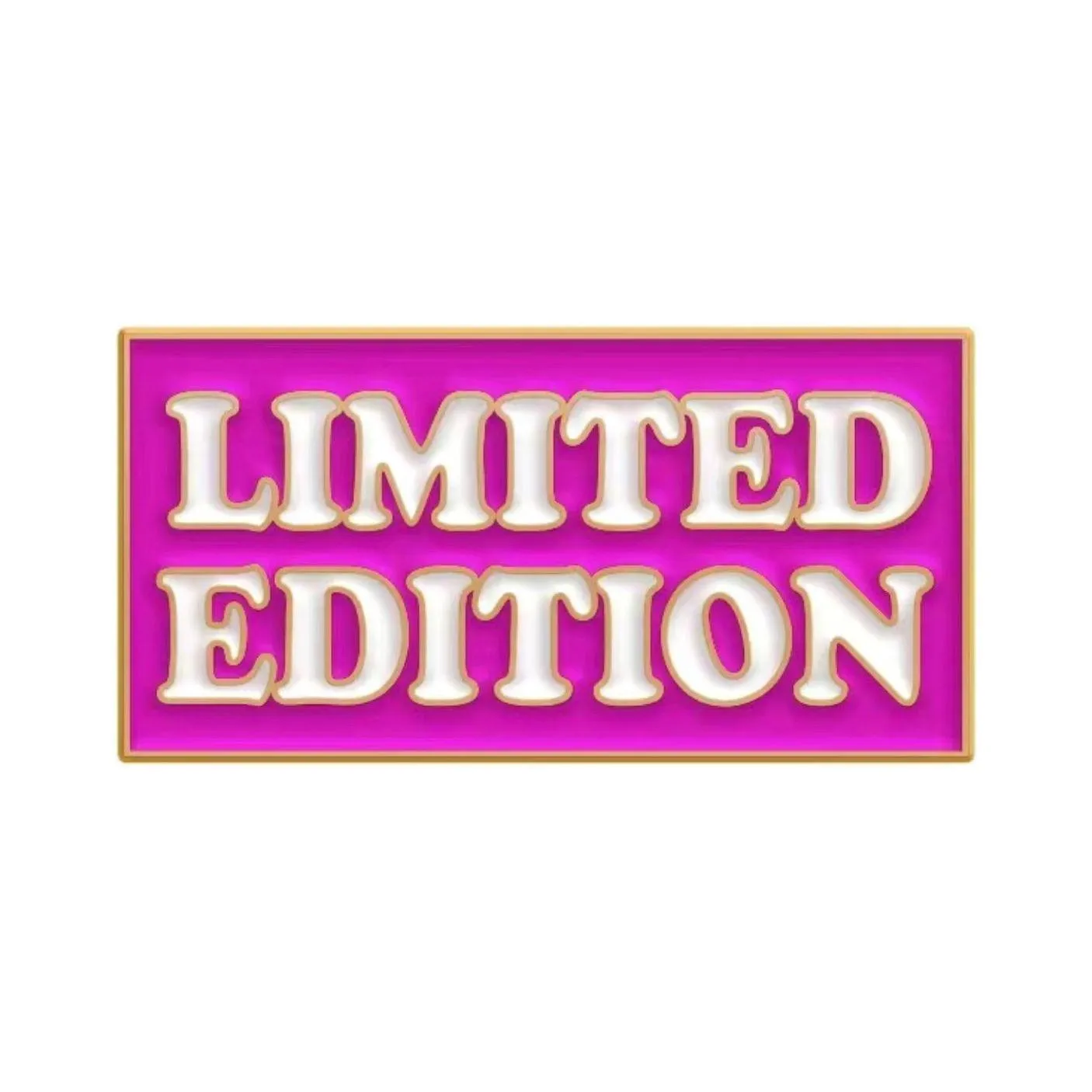 ‘Limited Edition'  - Enamel Pin