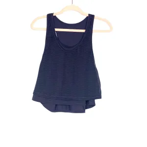 Lululemon Black Double Layer Lean In Tank- Size ~S (See Notes)