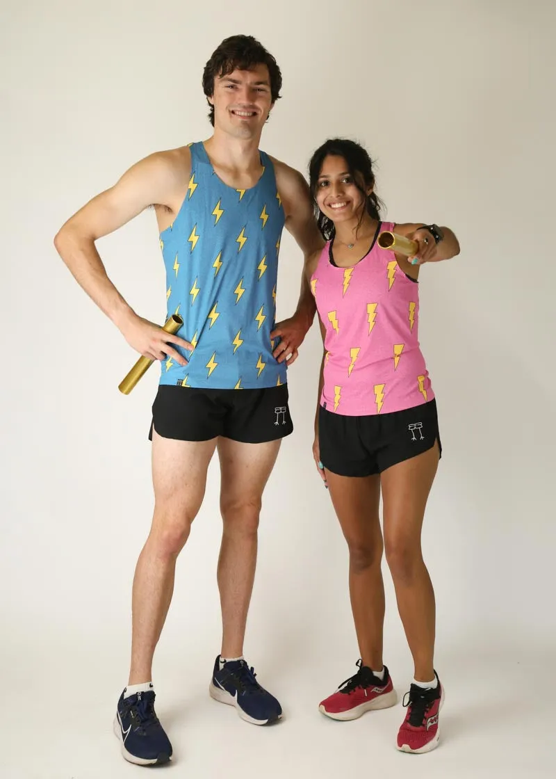Men's Blue Bolts Performance Singlet