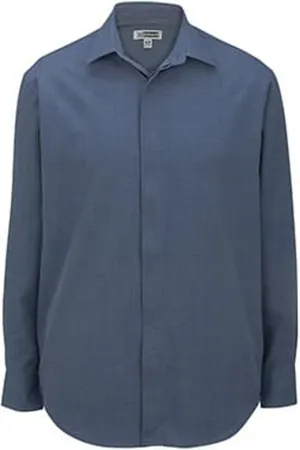 Men's Riviera Blue Café Batiste Shirt