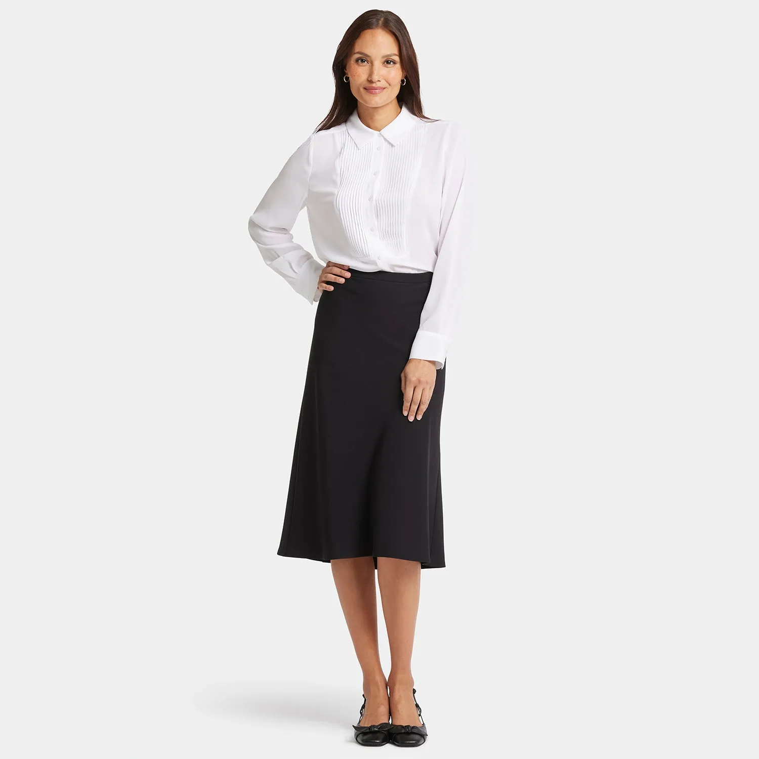 Midi Skirt  - Black