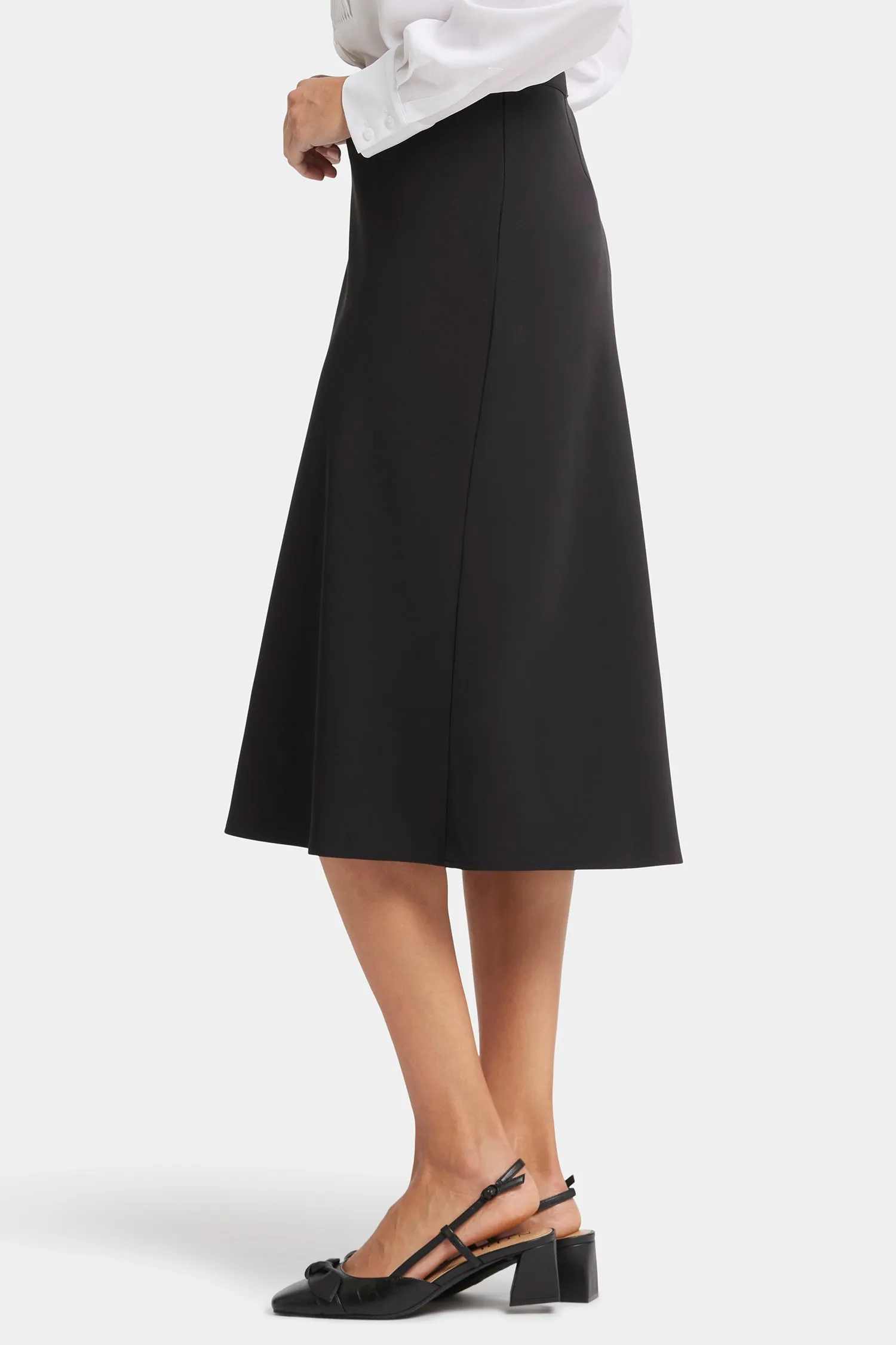 Midi Skirt  - Black