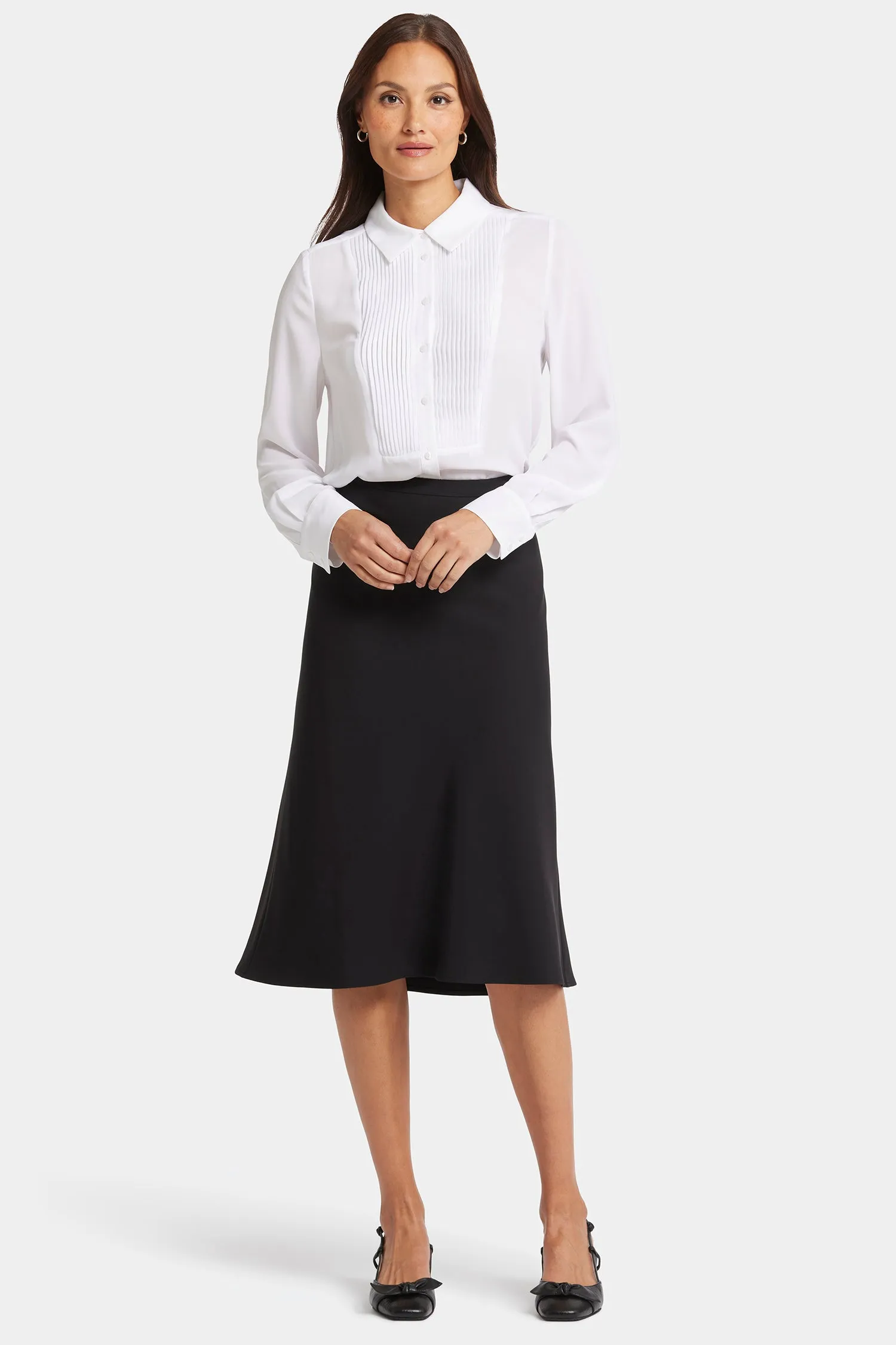 Midi Skirt  - Black