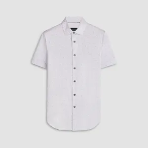 Miles Bird Print OoohCotton Short Sleeve Shirt