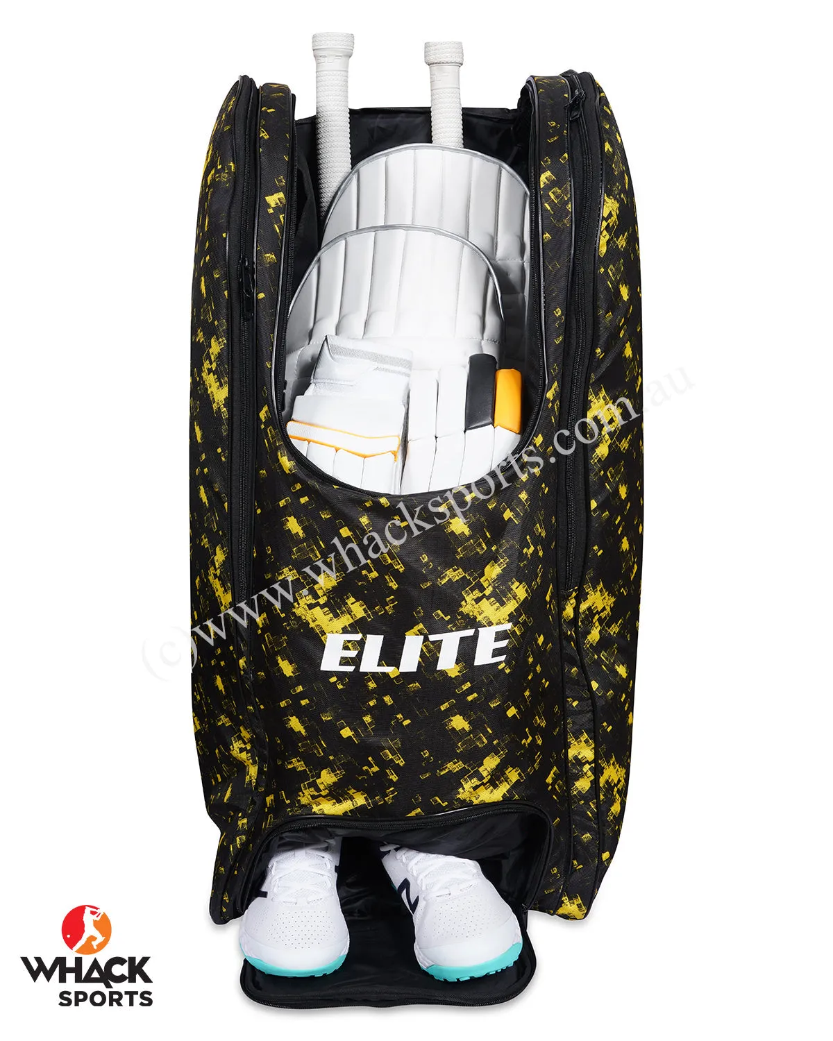 MRF Elite Cricket Kit Bag - Wheelie Duffle - Large