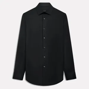 OOOHCOTTON® Tech Fabric Long Sleeve Shirt / Black