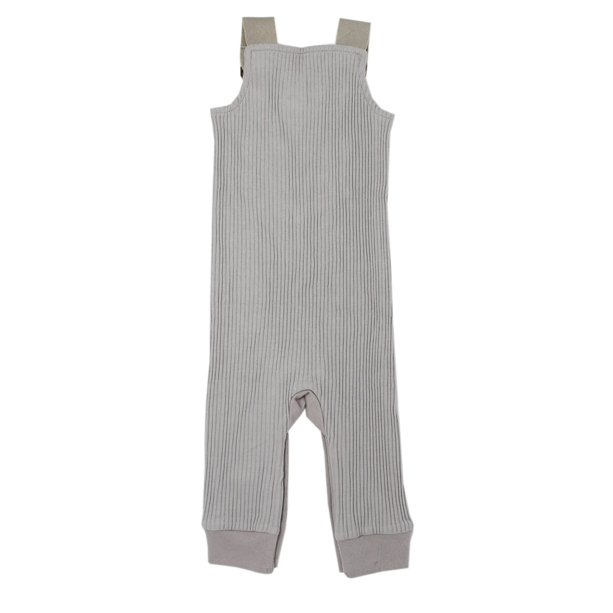 Organic Footless Ribbed Overall