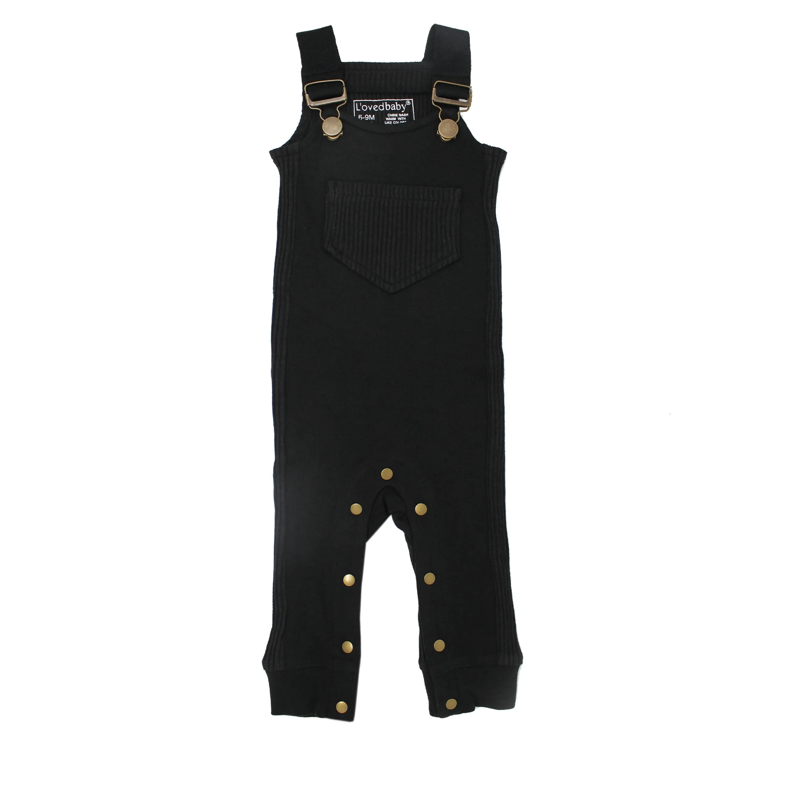 Organic Footless Ribbed Overall