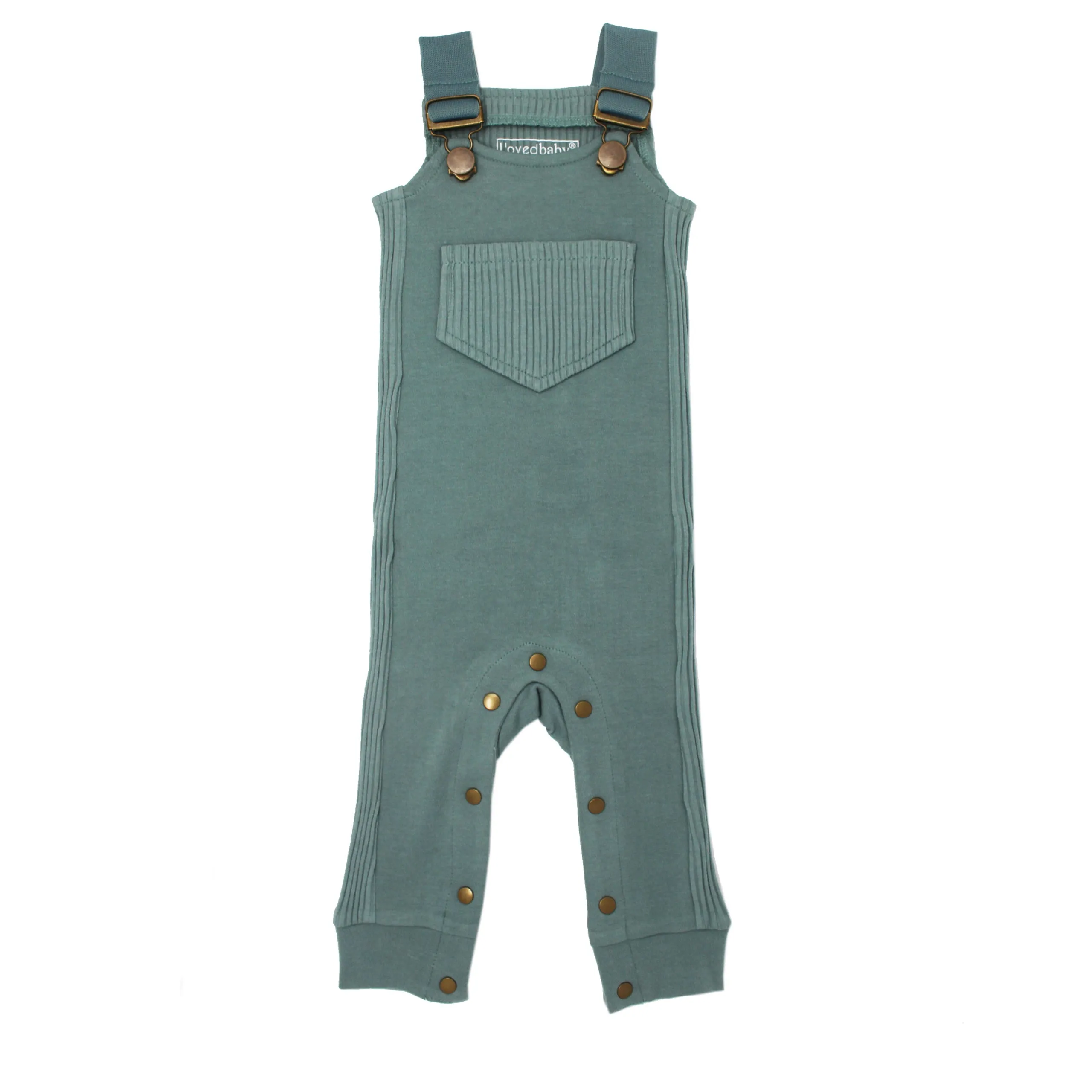 Organic Footless Ribbed Overall