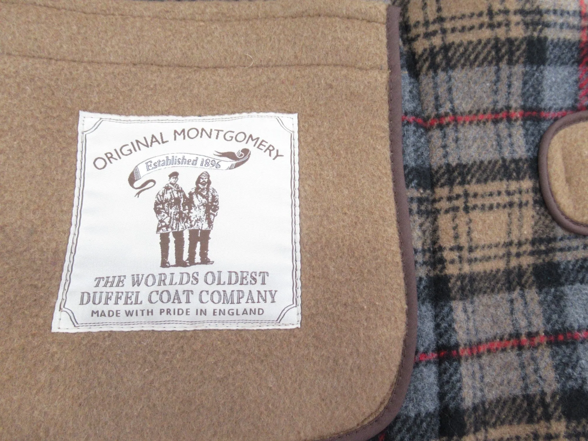 Original Montgomery 44 Camel Duffle Coat Menswear | Preloved