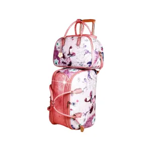 Princess Mera Large Rolling Duffel 2pcs/Set Travel Bag[BCD6988-6977]