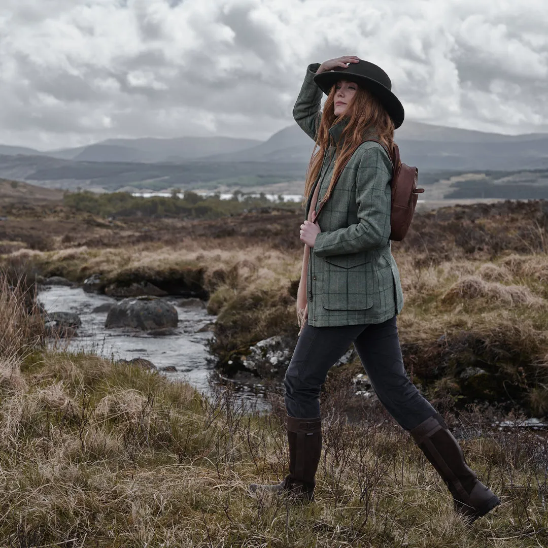 Roslin Ladies Technical Tweed Field Coat by Hoggs of Fife
