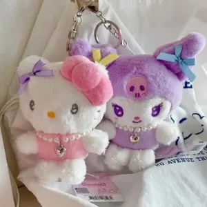 Sanrio Limited Edition Pearl Necklace Theme Key Ring Bag Charm
