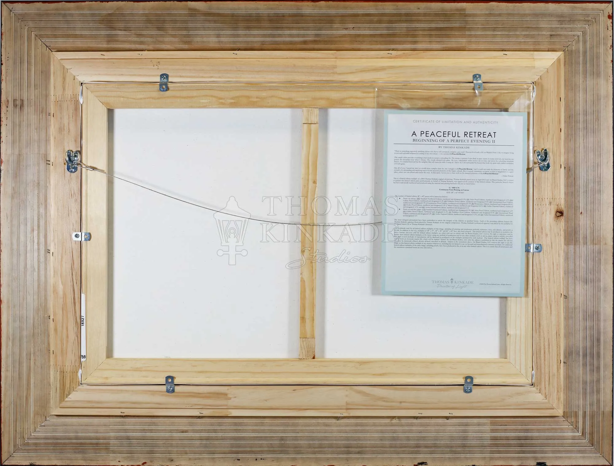 Selfless Service - Framed Limited Edition Canvas (SN - Standard Numbered) - 35.5" x 44"