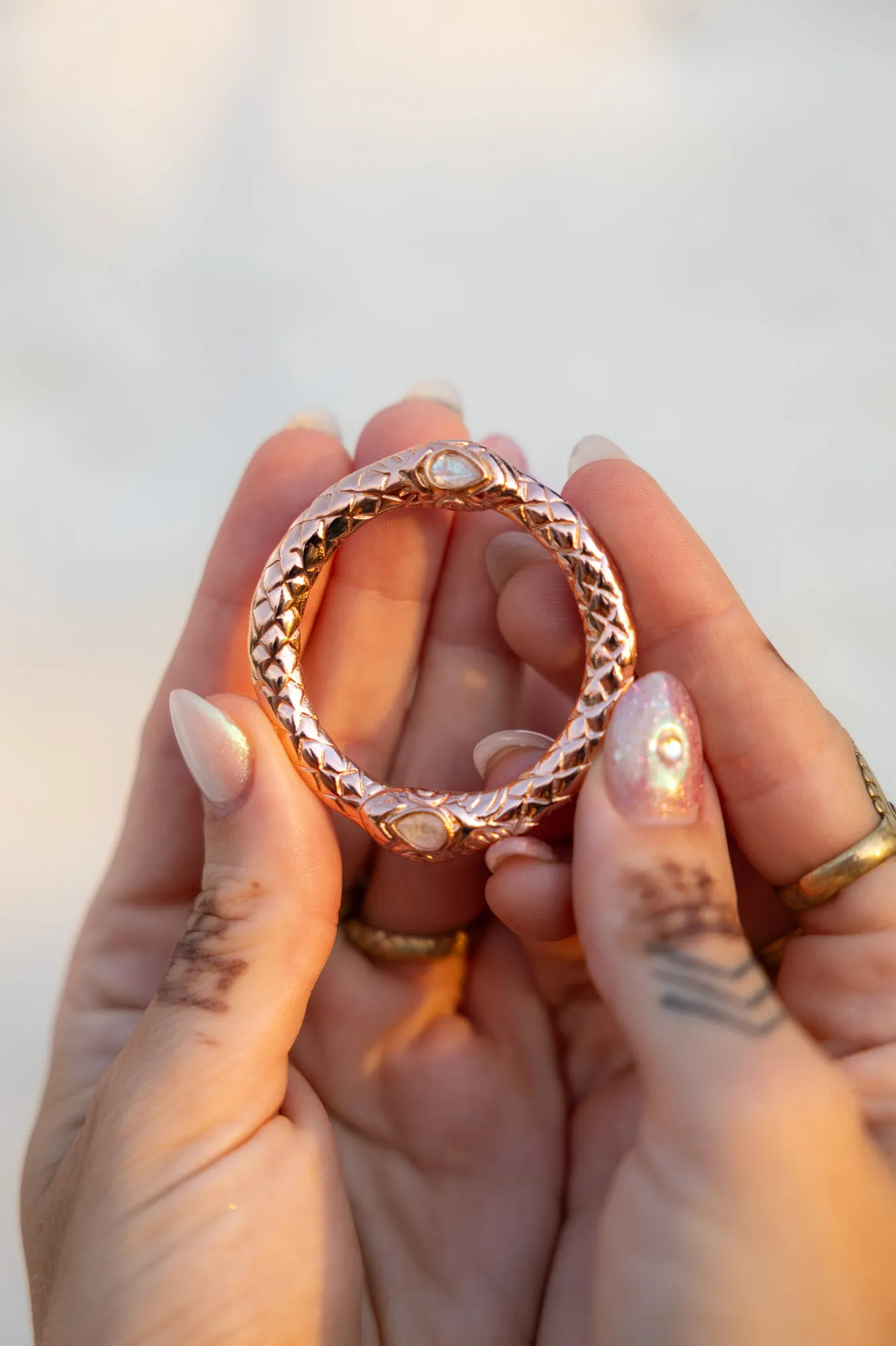 Serpent Medallion - Limited Edition Rose Gold