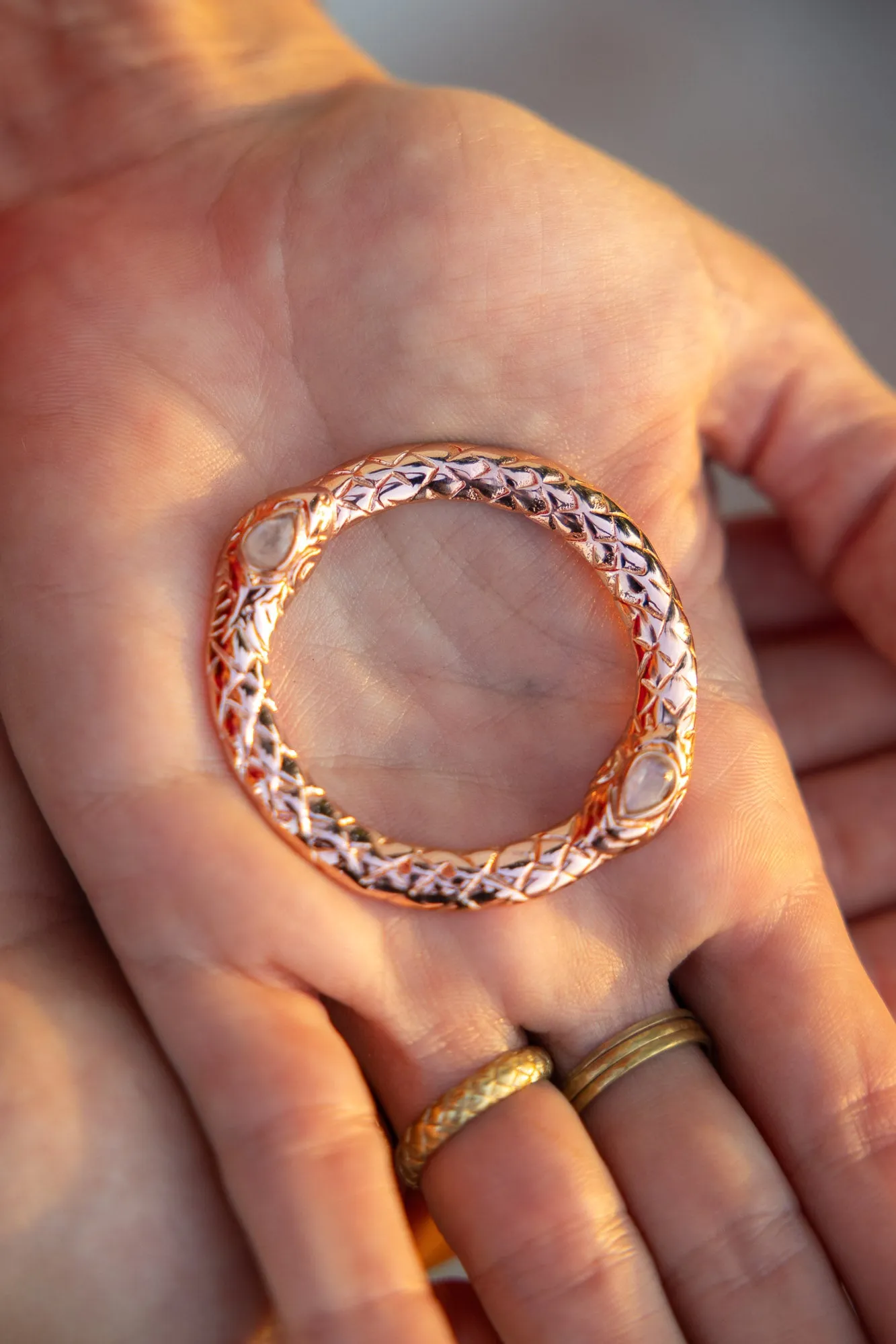 Serpent Medallion - Limited Edition Rose Gold