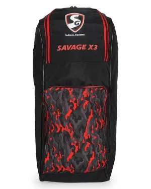 SG Savage X3 Cricket Kit Bag - Duffle - Small
