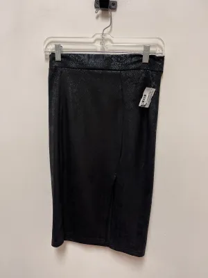 Skirt Midi By She   Sky In Black, Size: 4