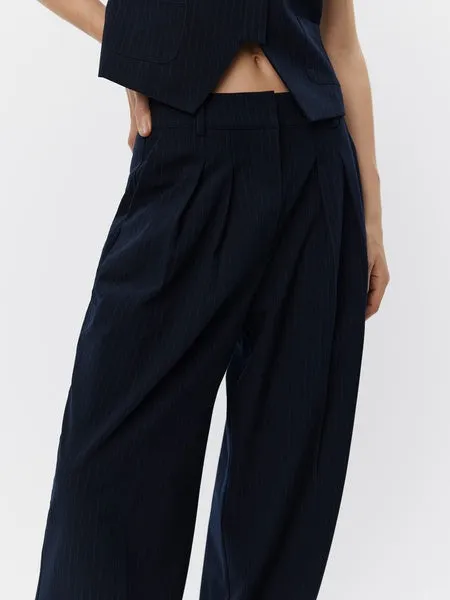 Sofie Schnoor Trousers-Navy-S243152