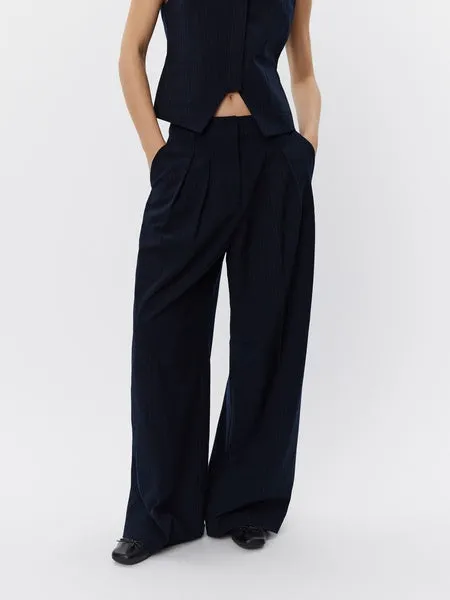 Sofie Schnoor Trousers-Navy-S243152