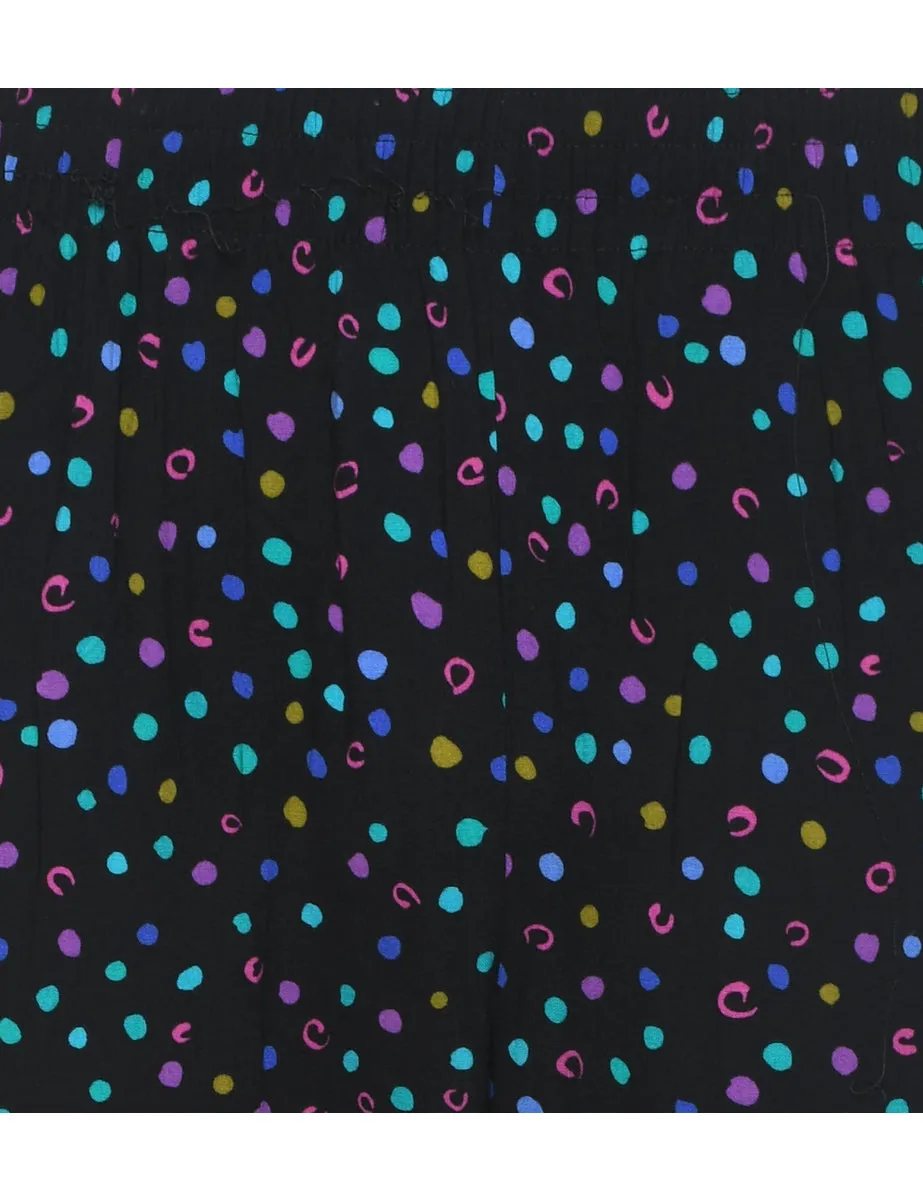 Spot Printed Trousers - W24 L28