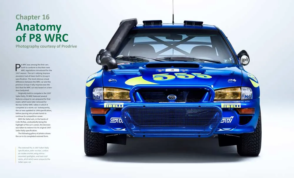 Subaru Impreza WRC - The Autobiography of P8 WRC (Limited Edition)