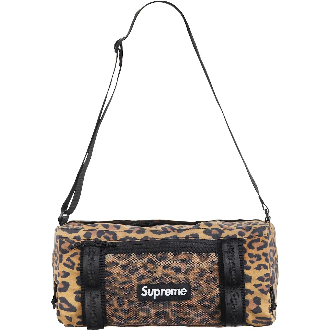 Supreme Leopard Mini Duffle Bag