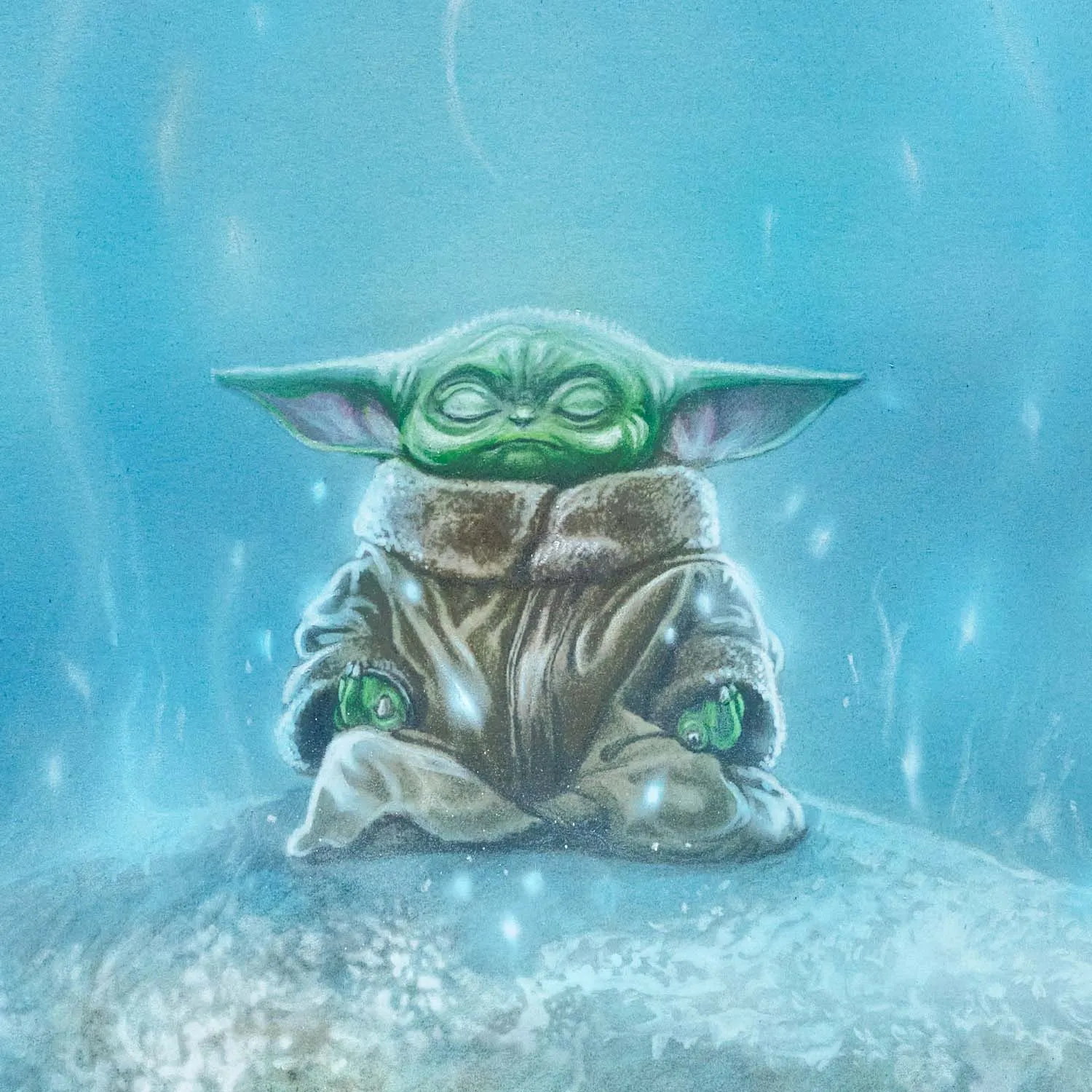 The Mandalorian - A Force Within - Limited Edition Canvas (SN - Standard Numbered) - 27.5" x 36.5"