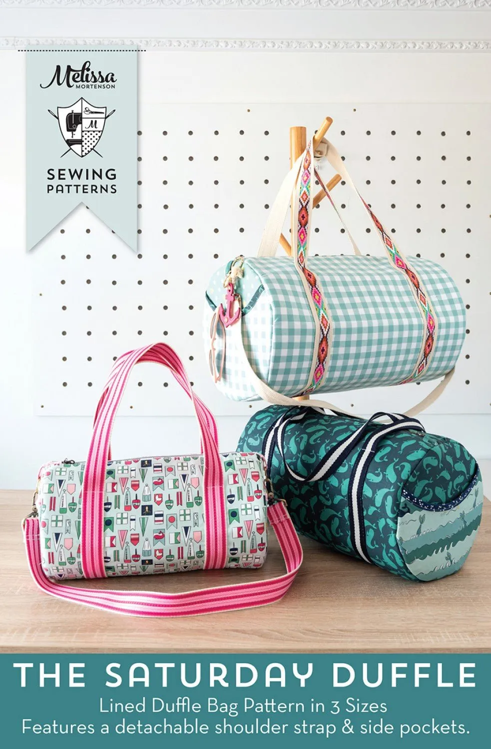 The Saturday Duffle // Melissa Mortenson (Printed Paper Pattern)