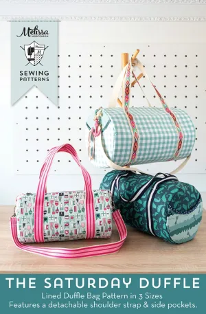 The Saturday Duffle // Melissa Mortenson (Printed Paper Pattern)