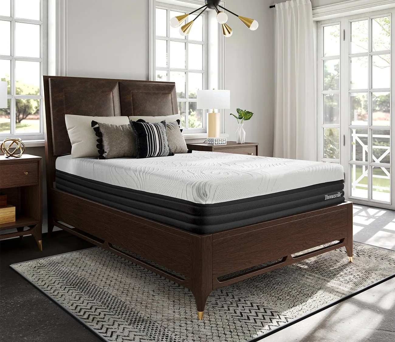 Thomasville Plymouth 12.5'' Gel Memory Foam Medium Plush Hybrid Mattress
