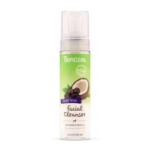 Tropiclean Waterless Facial Cleanser 7.4oz