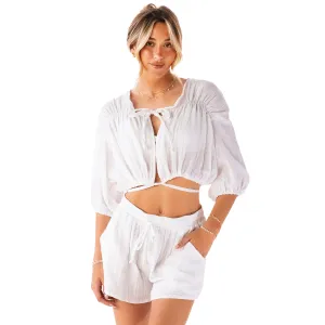 White Saltwater Shrug