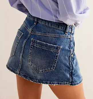 Wynne Denim Skirt